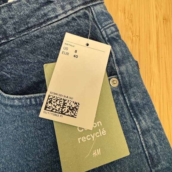 Divided Women's High Rise Patchwork Jeans Sz 8 NWT - Picture 3 of 11